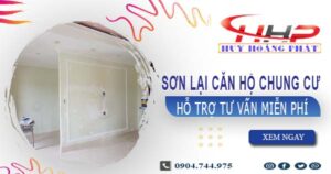 Hỗ trợ tư vấn sơn lại căn hộ chung cư tại Bến Cát -【Miễn phí】