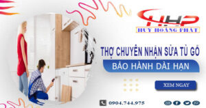 Thợ mộc chuyên nhận sửa tủ gỗ tại nhà Bà Rịa -【BH 2 Năm】