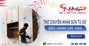 Thợ mộc chuyên nhận sửa tủ gỗ tại nhà Bình Chánh -【BH 2 Năm】