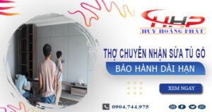 Thợ mộc chuyên nhận sửa tủ gỗ tại nhà Long An -【BH 2 Năm】