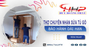 Thợ mộc chuyên nhận sửa tủ gỗ tại nhà Quận 4 -【BH 2 Năm】