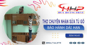 Thợ mộc chuyên nhận sửa tủ gỗ tại nhà Tân Uyên -【BH 2 Năm】