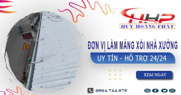 Đơn vị làm máng xối nhà xưởng tại Biên Hoà【Chỉ 199.OOO₫】